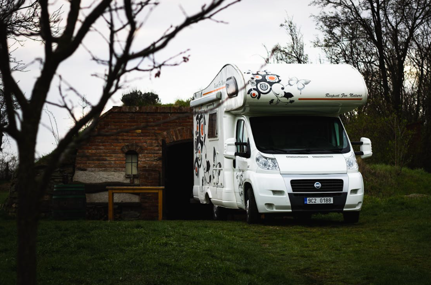 Pose suspension pneumatique camping car